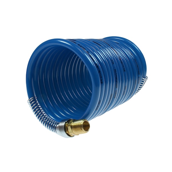 Stowaway Coil 1/4" ID x 12 ' 1/4" MPT Rigid